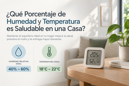 Humedad y Temperatura Ideal en el Hogar: Rangos Saludables | Control Humedad